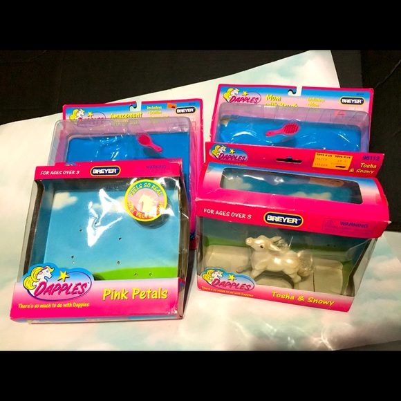DAPPLES BREYER HORSE 1990s Original Boxes & Brushes - Picture 7 of 8